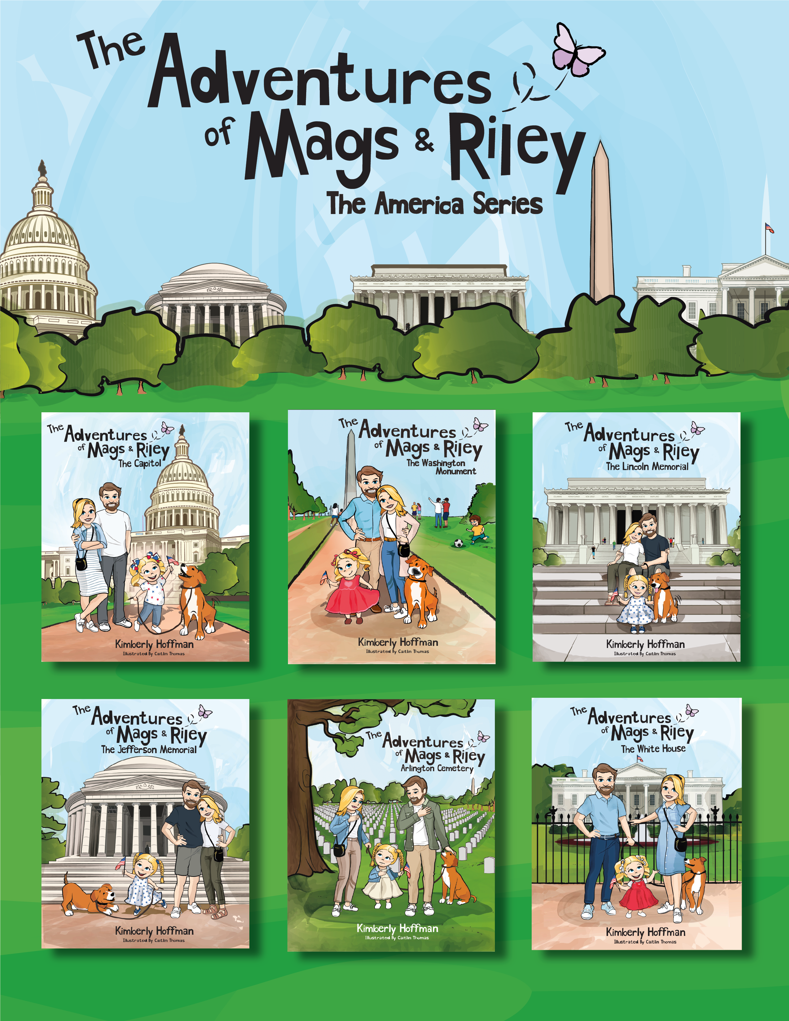 Marcus Riley Books The Adventures of Mags & Riley: The America Series (Books 1-6) – Mags ...