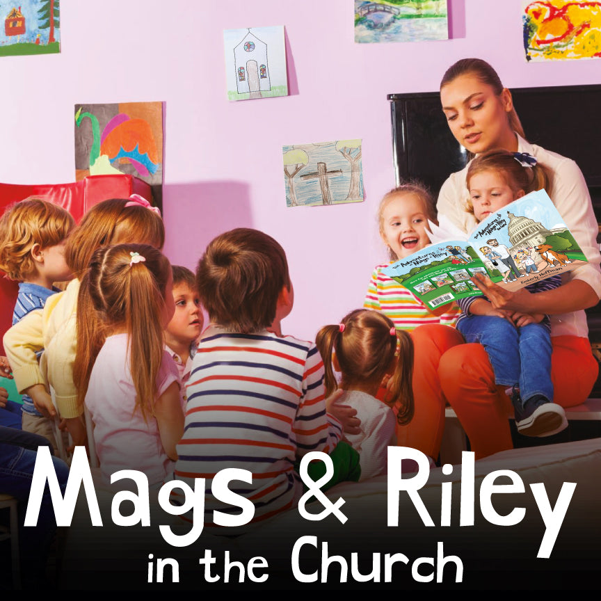 Mags & Riley in the Church